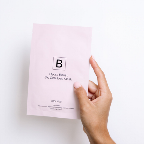 Hydra Boost Bio Cellulose Sheet Mask Rosella Flower Extract – Single Sheet Mask