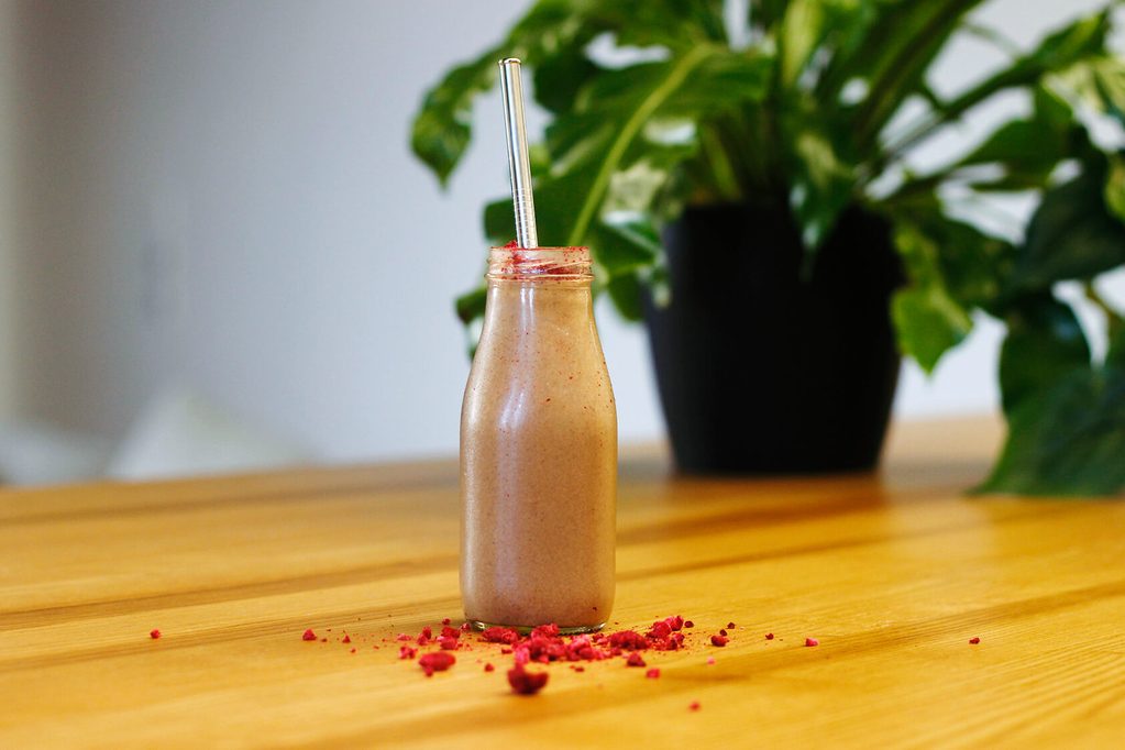 Cacao and Almond Butter Smoothie