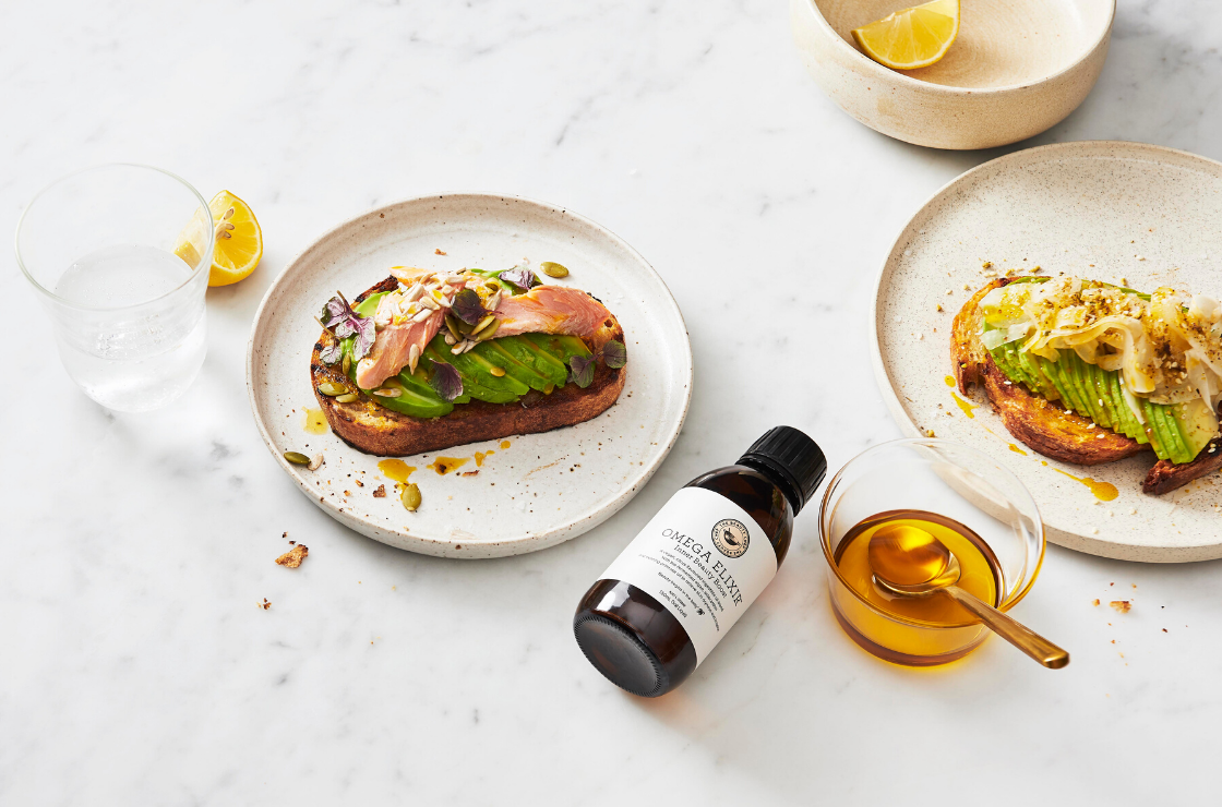 Omega-enriched Avocado on Toast