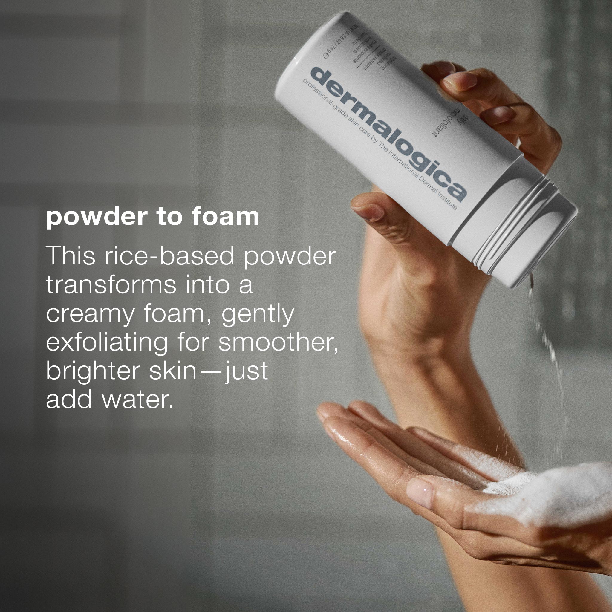two steps to smooth skin
